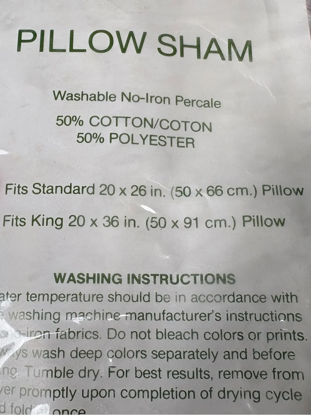 Vintage Laura Ashley Standard Pillow Sham NIP Ticking Stripe USA Made PLZ READ